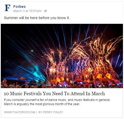 thatDROP on Forbes Facebook Page