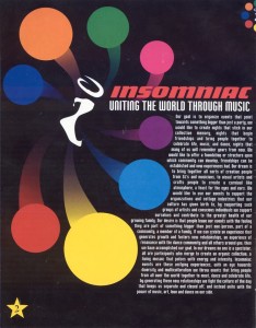 Insomniac Original Flyer