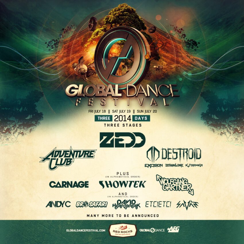 Global Dance Festival Announces Phase 1 of Lineup EDM Electronic