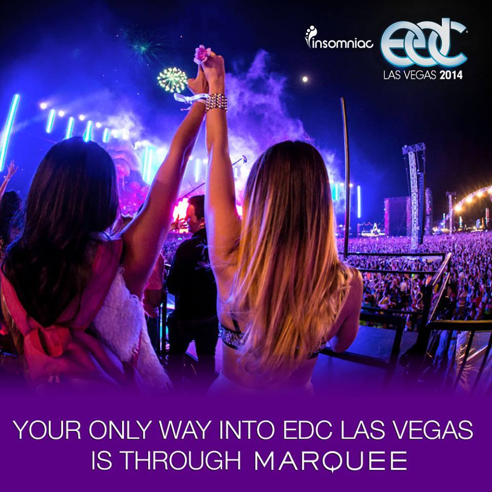 Marquee Electric Daisy Carnival