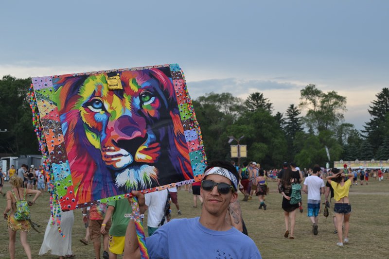 Electric Forest totem