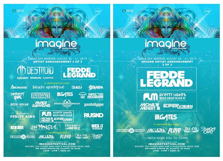 Imagine 2014 Lineup