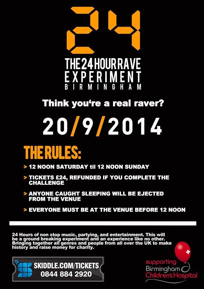 24 hour rave