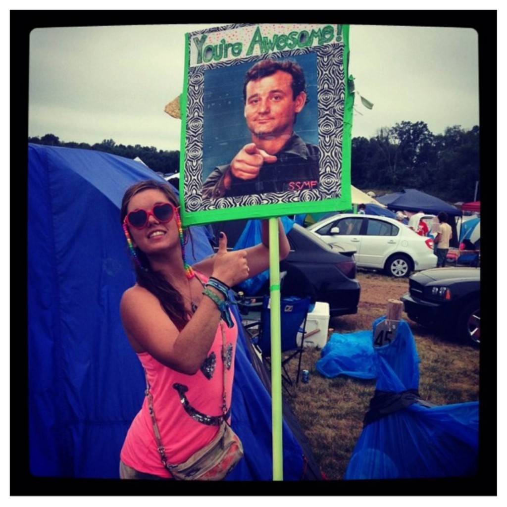 music festival totems