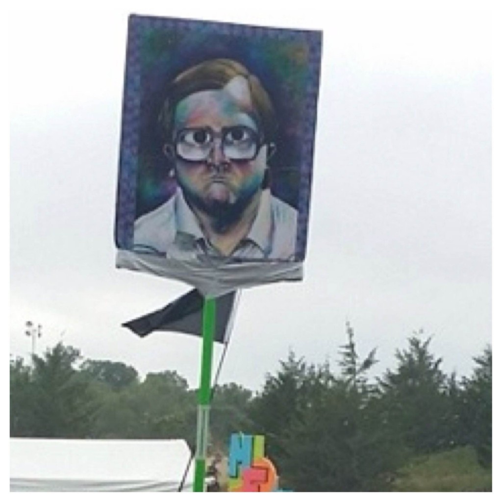 music festival totems