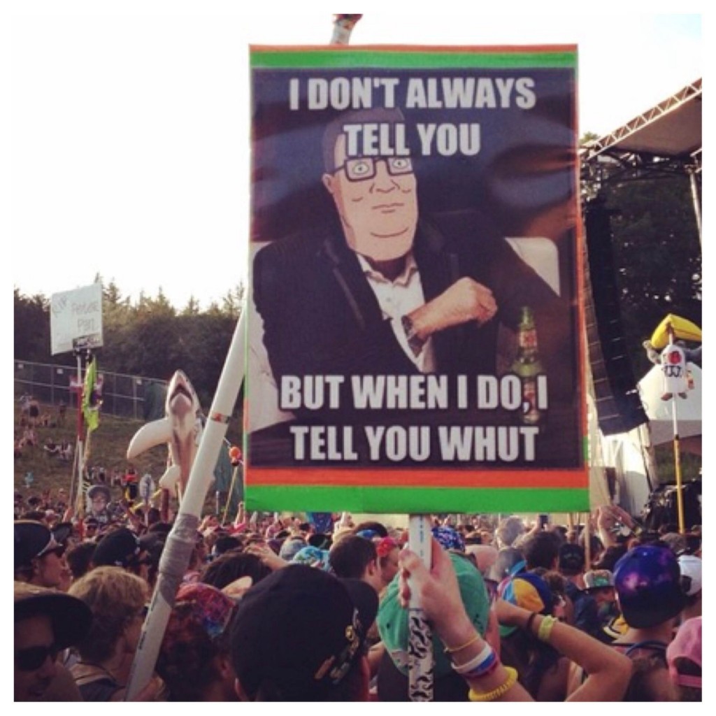 music festival totems