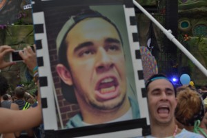 music festival totems