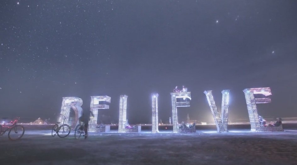 burning man time lapse