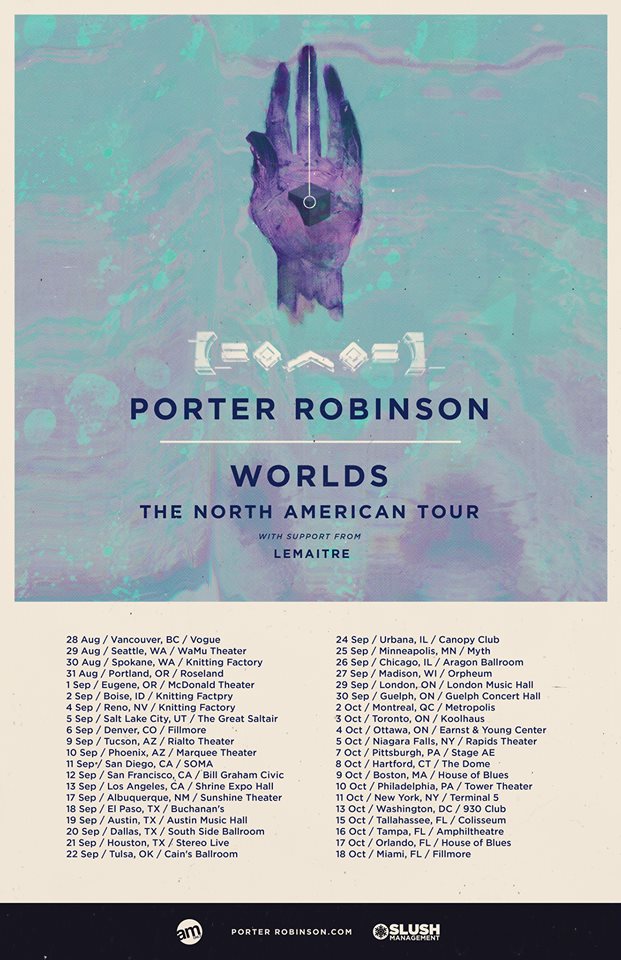 porter robinson worlds tour