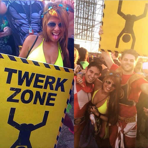 music festival totems