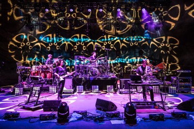 STS9 Red Rocks with Saxton Showing Off His Gobo Work