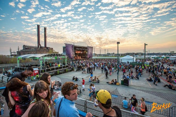 music festival sunsets