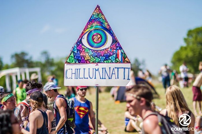 music festival totems