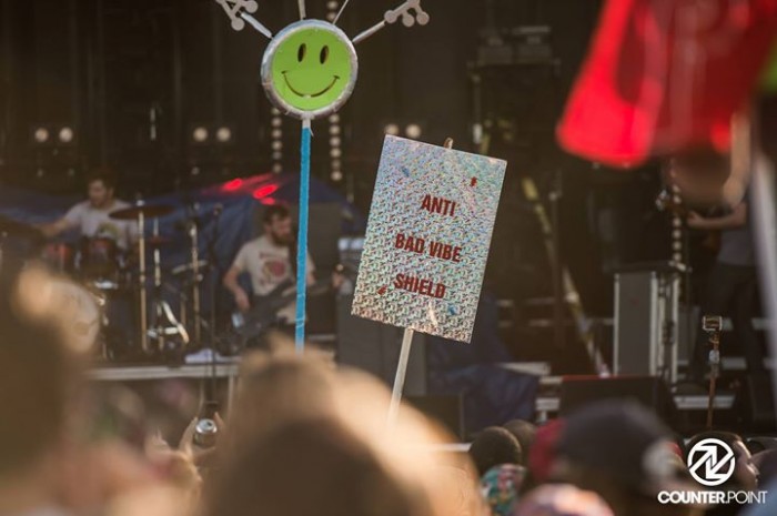 music festival totems