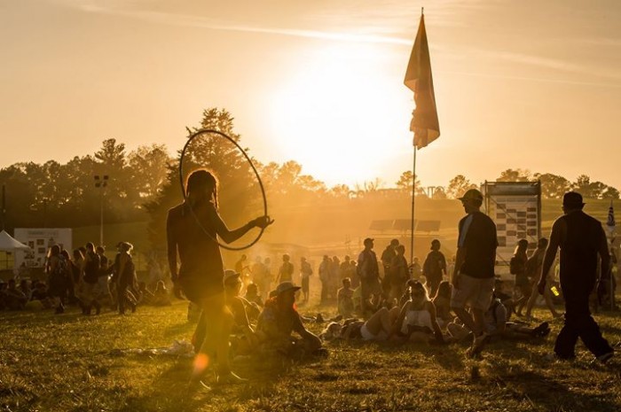 music festival sunsets