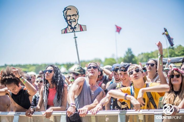 music festival totems