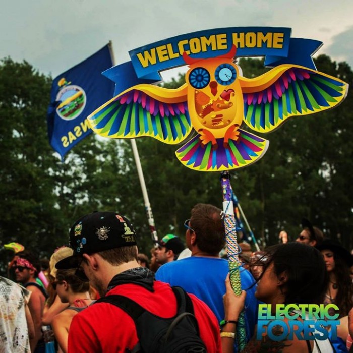 music festival totems