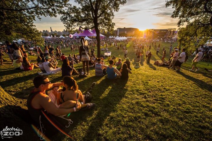 music festival sunsets