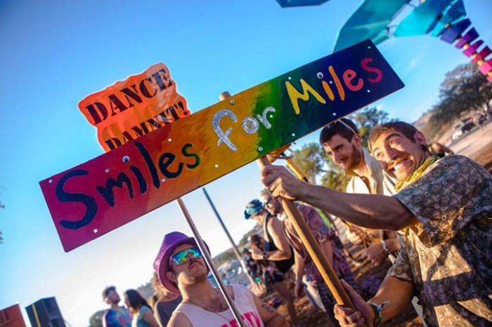 music festival totems