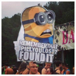 music festival totems