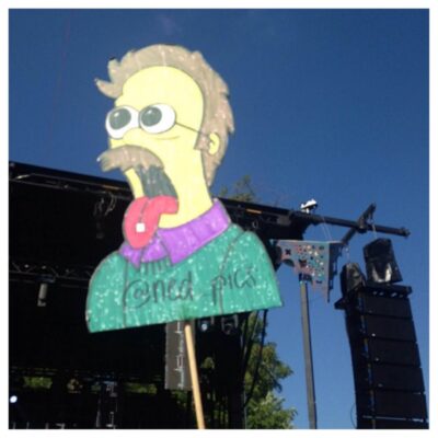 music festival totems