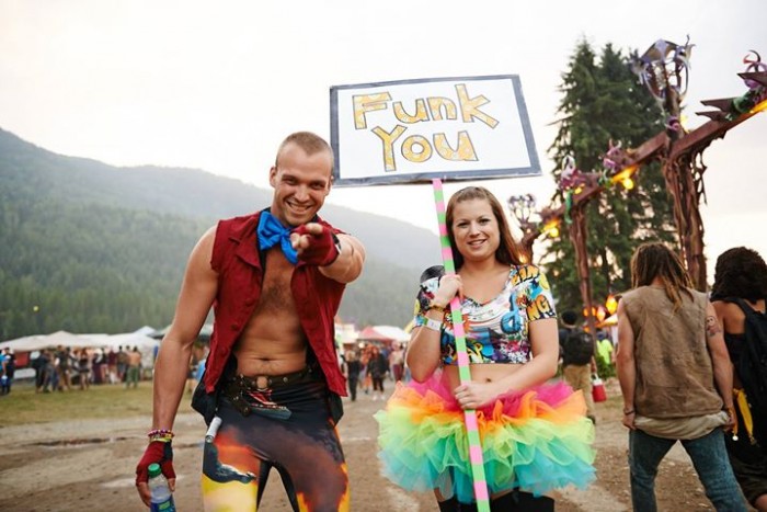 music festival totems