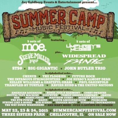 summer camp 2015 lineup