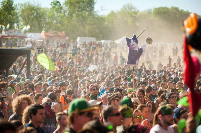 music festival totems