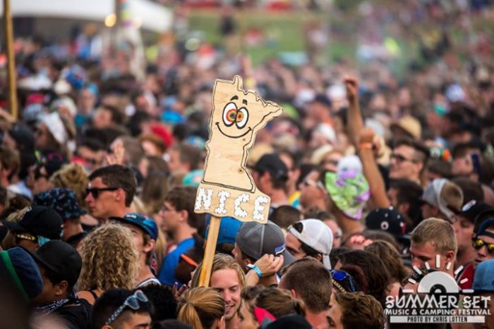 music festival totems