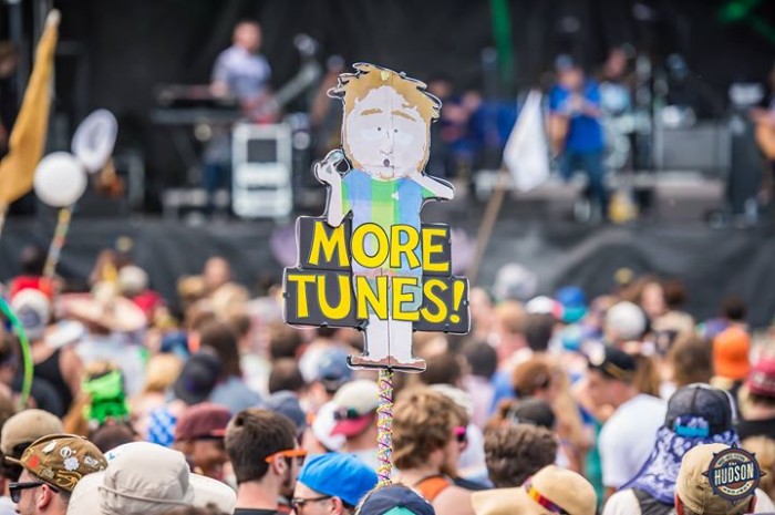 music festival totems