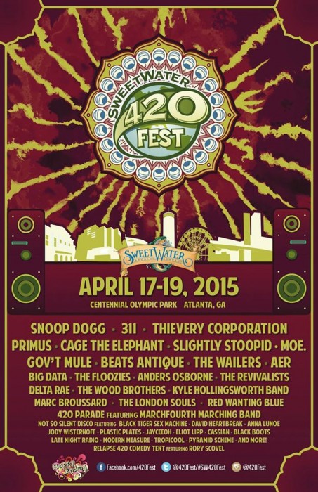 sweetwater 420 festival lineup