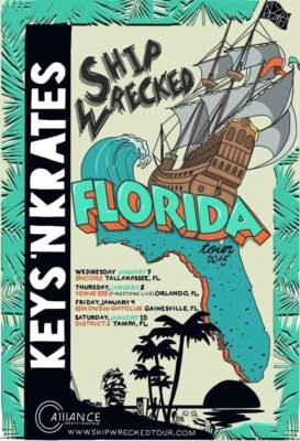 keys n krates ship wrecked tour