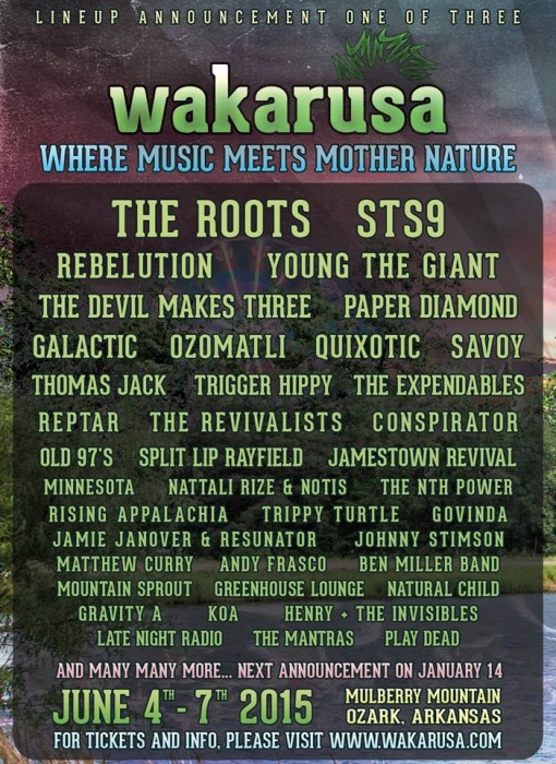 wakarusa lineup announcement