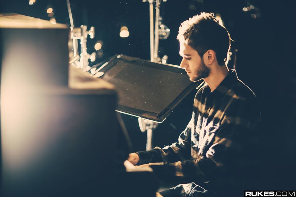 Zedd on piano via Facebook