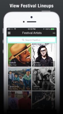 FestEvo: The App That Every Festie Head Needs