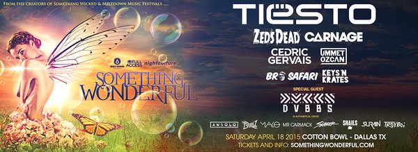 Something Wonderful 2015 Lineup