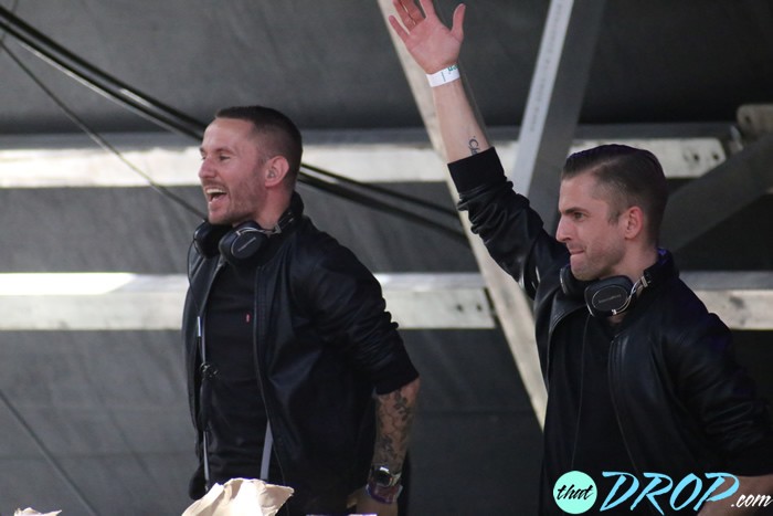 Galantis performs at Ultra Music Festival 2015.