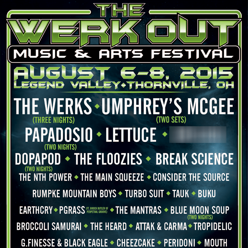 The Werk Out Music & Arts Festival | Ohio EDM Festivals - 841 x 840 png 910kB