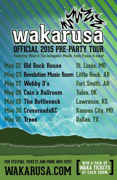 Wakarusa Pre-Parties