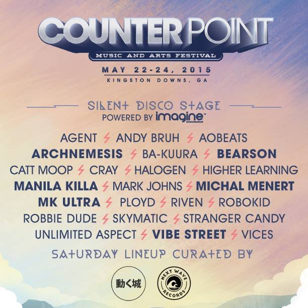 Imagine Music Festival will reveal phase 1 of its 2015 lineup during CounterPoint's silent disco.