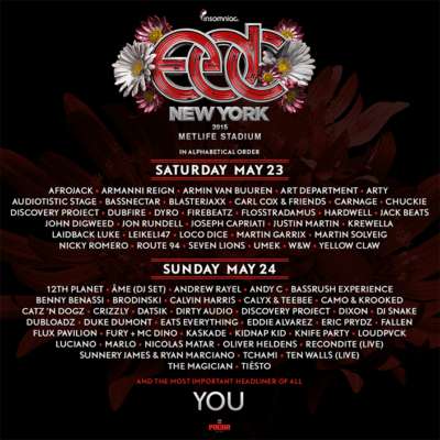 edc new york 2015 lineup