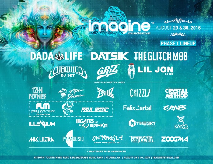 Imagine Festival Announces Ticket Giveaway and Phase One Lineup