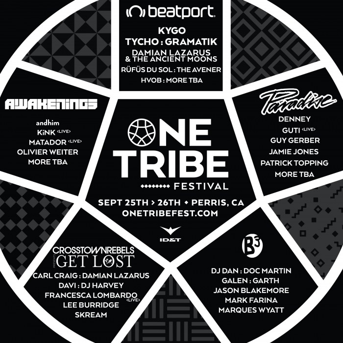 One Tribe Festival Announces 2015's Inaugural Lineup