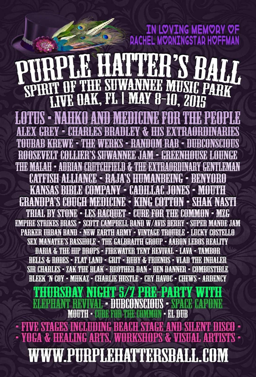 5 Reasons We're Psyched for Purple Hatter's Ball 2015