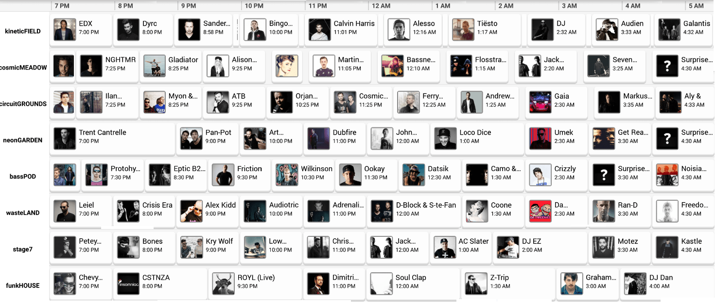 Plan Your Jam: EDC Las Vegas Reveals 2015 Schedule