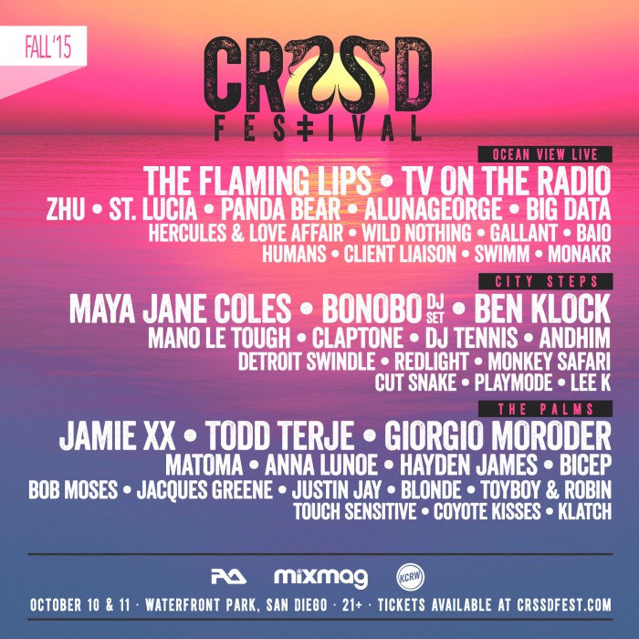 San Diego's CRSSD Festival Announces Fall Addition [Lineup]