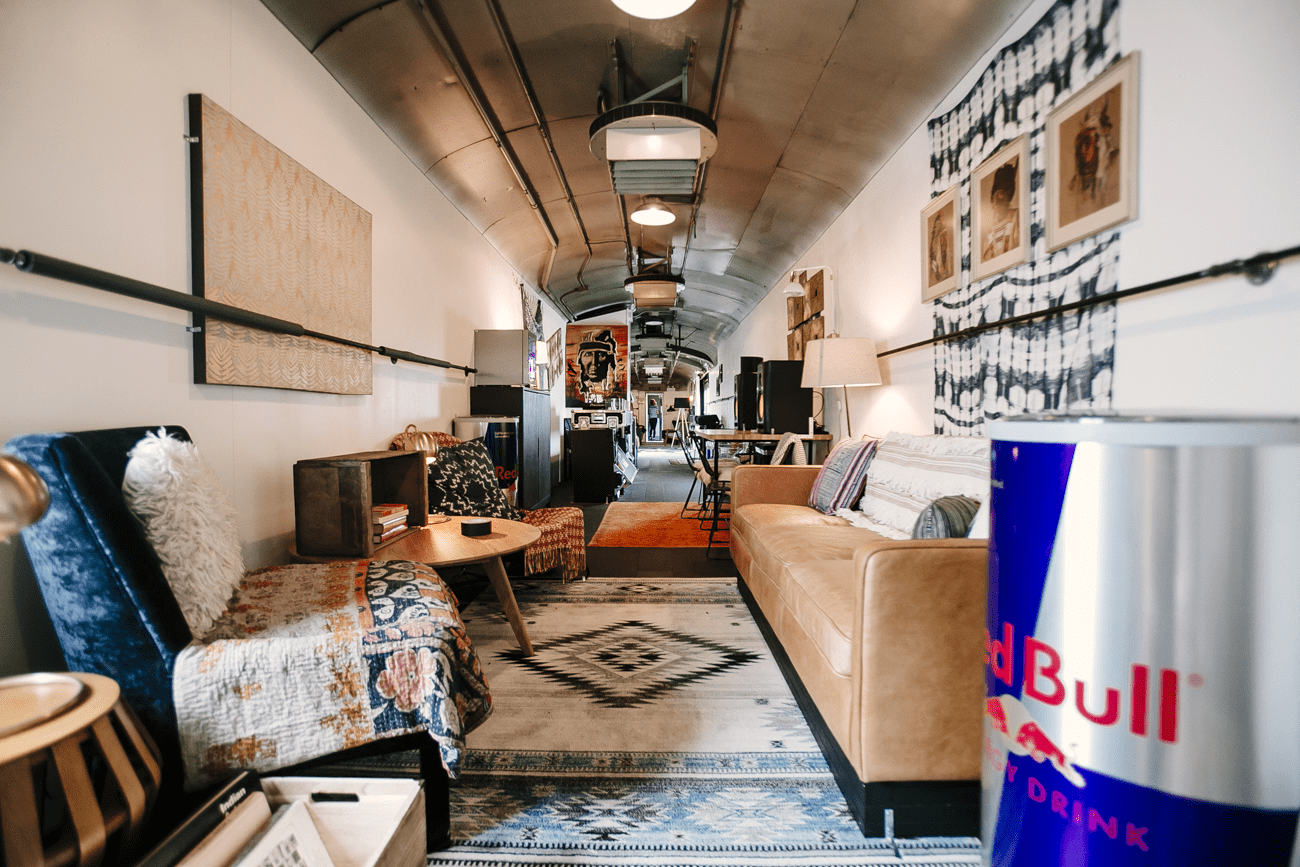 Red Bull Transforms Train Car into Touring Studio for Jack Ü, Zeds Dead, Tycho and More