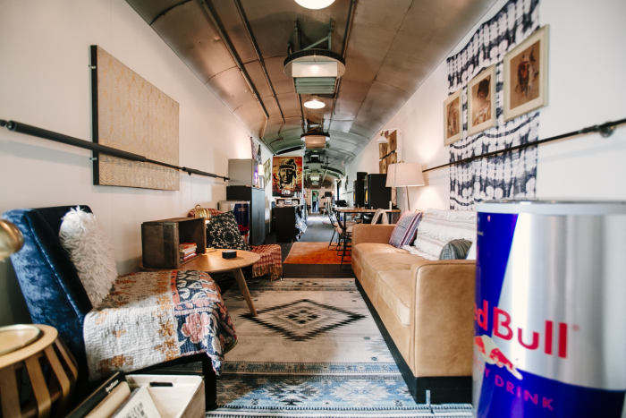 Red Bull Transforms Train Car into Touring Studio for Jack Ü, Zeds Dead, Tycho and More