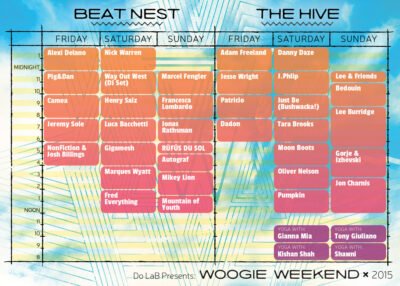 Woogie Weekend Announces New Artist Additions and 2015 Schedule