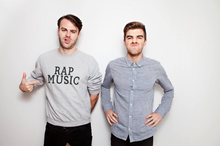 Alex Pall (left) and Andrew Taggart (right) of The Chainsmokers.